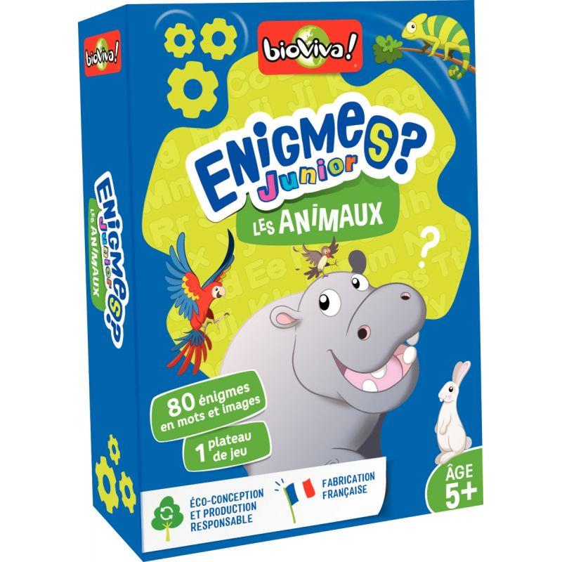 Image de  Enigmes junior les animaux 