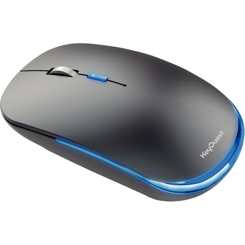 Image de  Souris sans fil hybride rechargeable KeyOuest couleur noir 