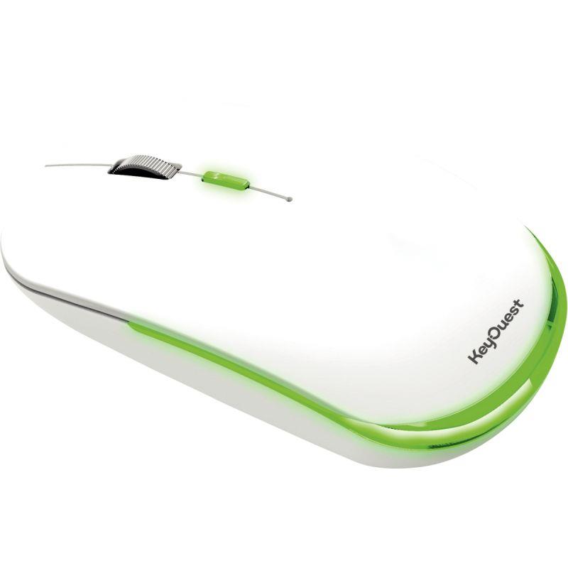 Image de  Souris sans fil hybride rechargeable KeyOuest couleur blanc 