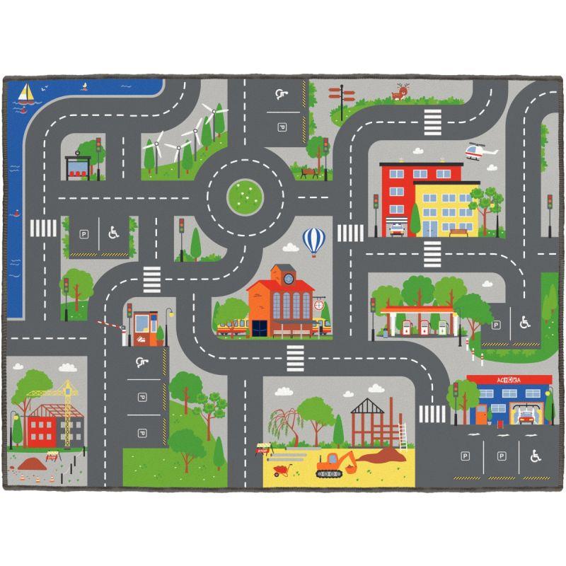 Image de  Tapis de jeux 180x133 cm la ville 