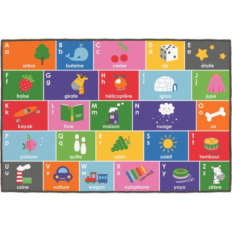 Image de  Tapis 200x140cm abécédaire 
