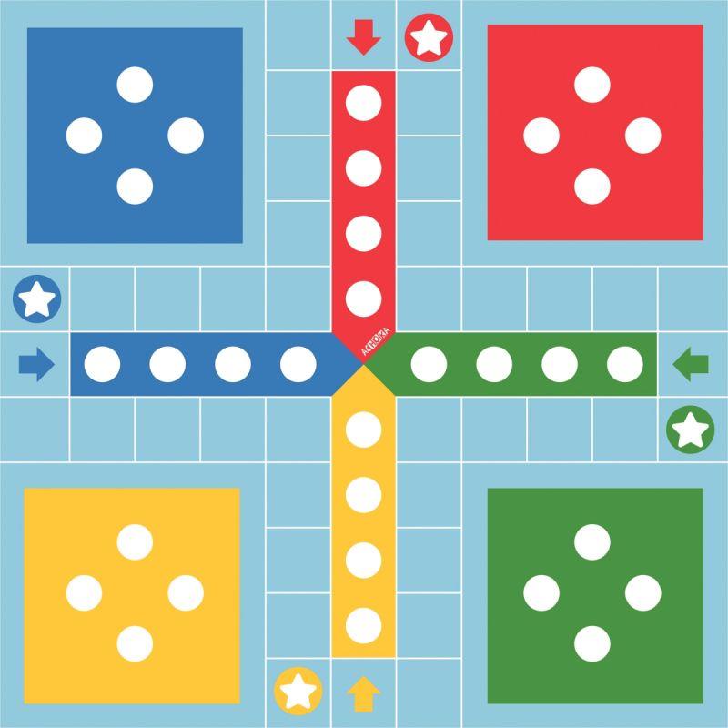 Image de  Tapis VMAT 200x200cm jeu de dada 