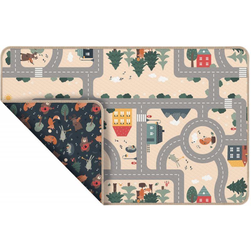 Image de  Tapis recto verso 150x98cm la forêt 