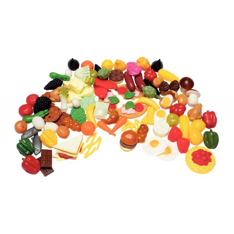 Image de  Super food set de 114 aliments en plastique 