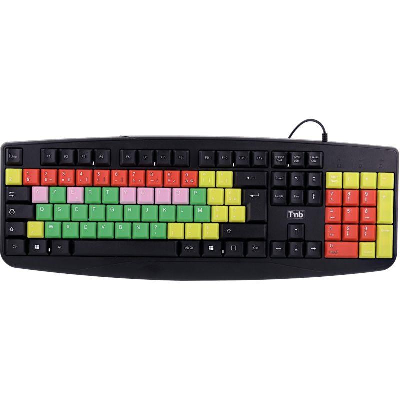 Image de  Clavier d''apprentissage filaire T''NB pour enfants KBKID2 