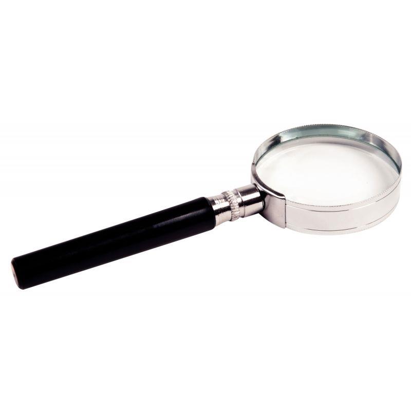 Image de  Loupe en verre diamètre 50 mm chromé 