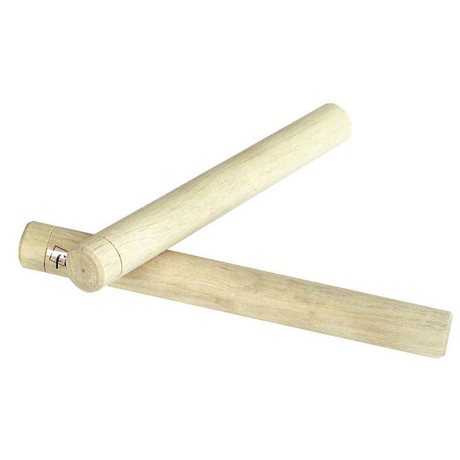 Image de  Paire de claves en bois 18 cm 