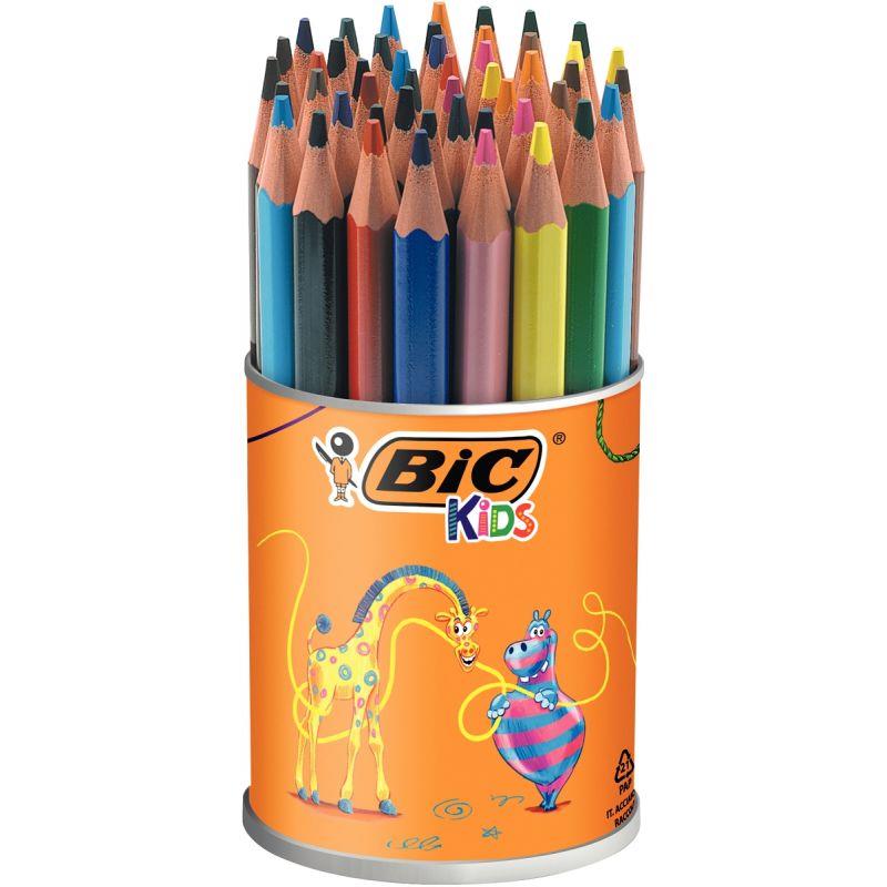 Image de  Pot de 48 crayons de couleur Évolution triangulaire 