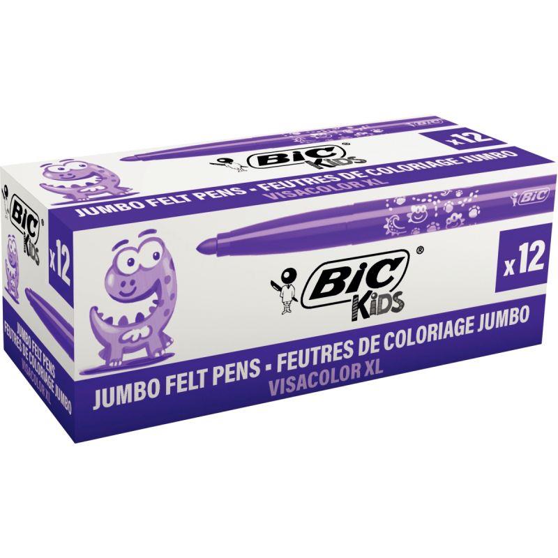 Image de  Boîte de 12 feutres Visacolor XL violet 