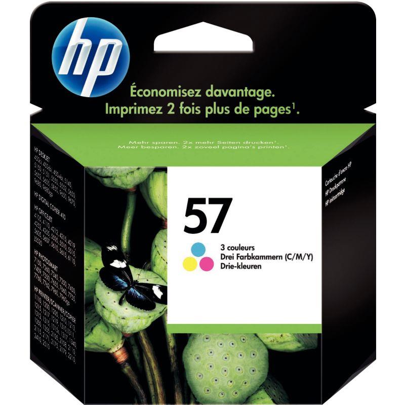 Image de  HP 57 cartouche d''encre trois couleurs authentique (C6657AE) 