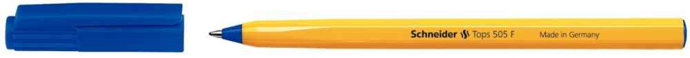 Image de  Stylo bille pointe fine bleu 