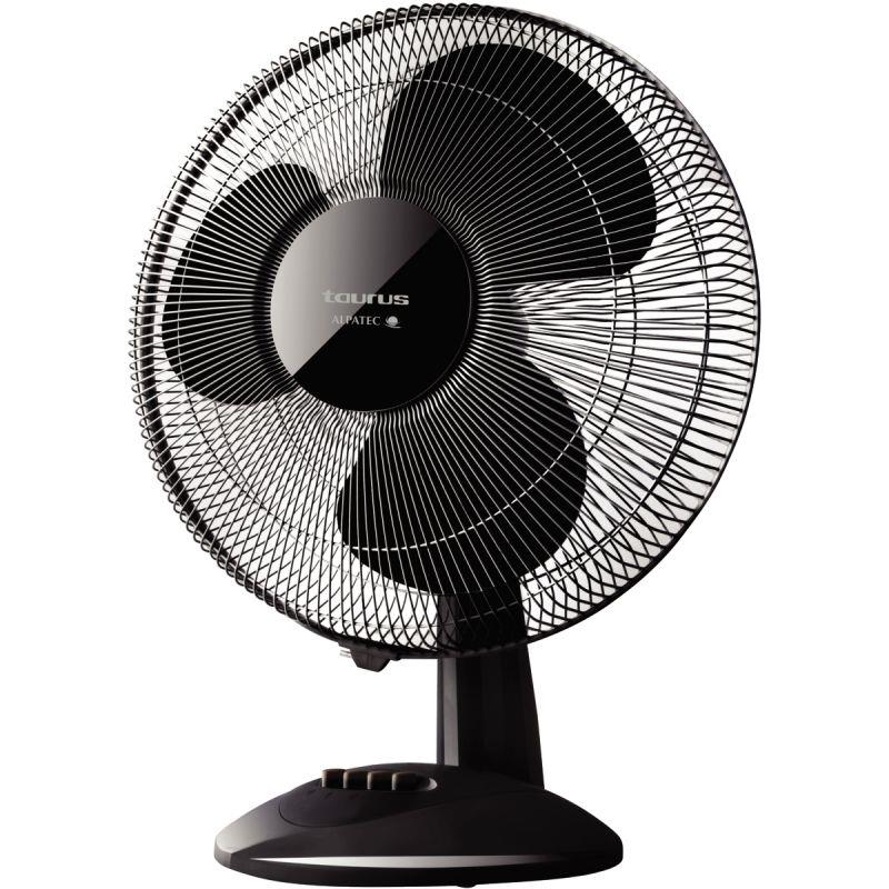 Image de  Ventilateur de table noir diamètre 40cm 41W 