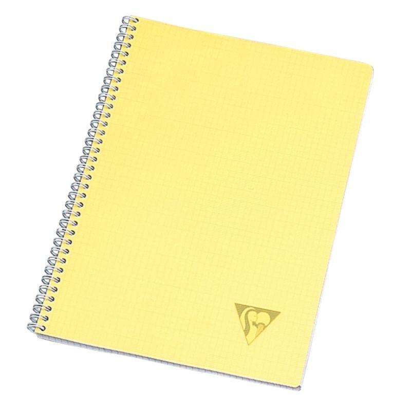 Image de  Cahier à reliure intégrale 180 pages LINICOLOR FRESH, format A4, seyès 