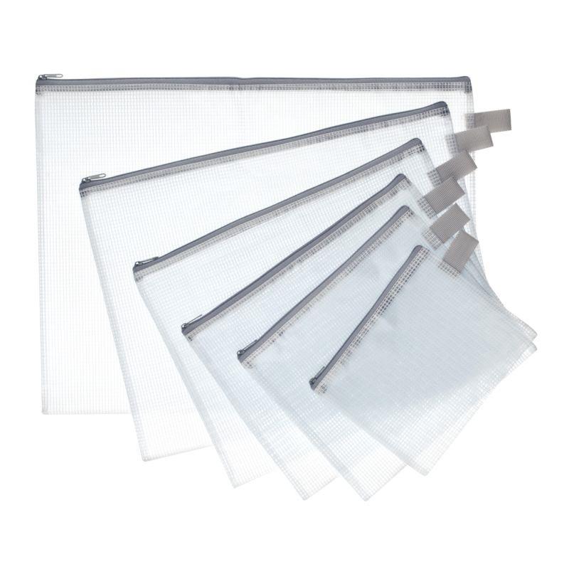 Image de  Pochette fourre-tout 175x210mm grise 
