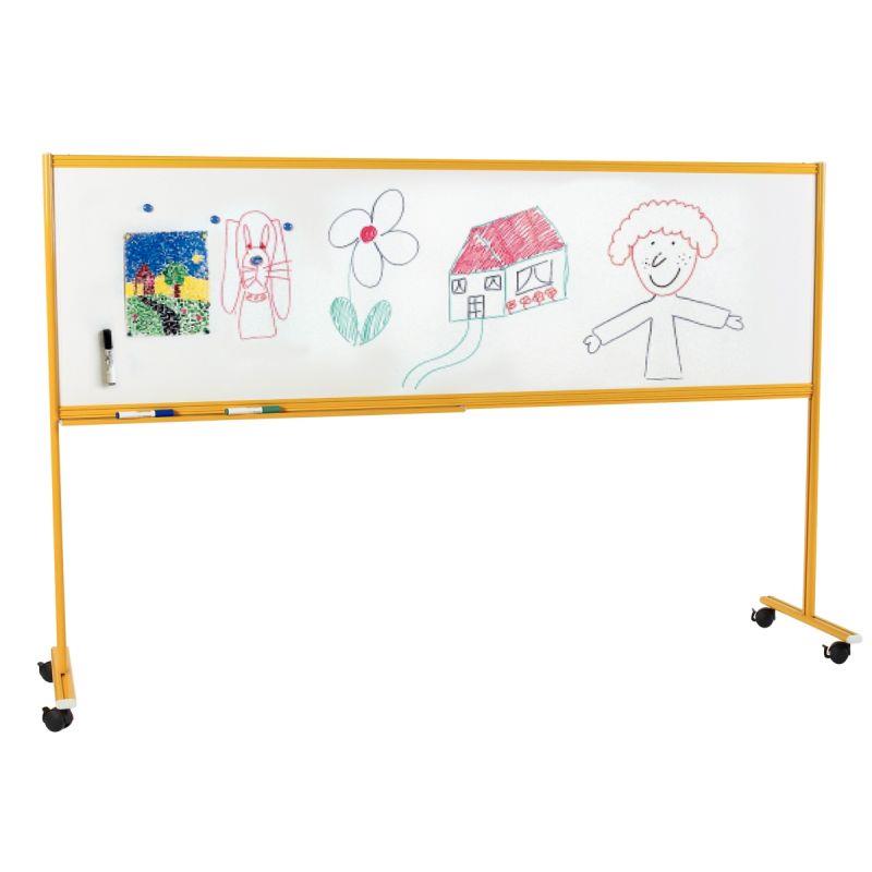 Image de  Tableau enfant sur pied 60x200 jaune 