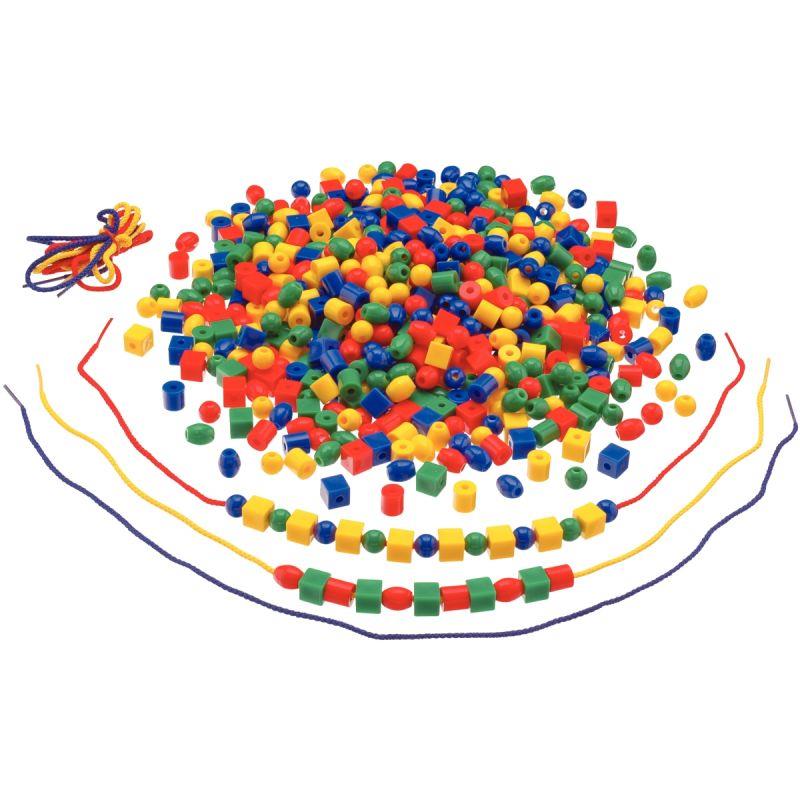 Image de  Sachet de 650 perles de formes er de couleurs assorties 