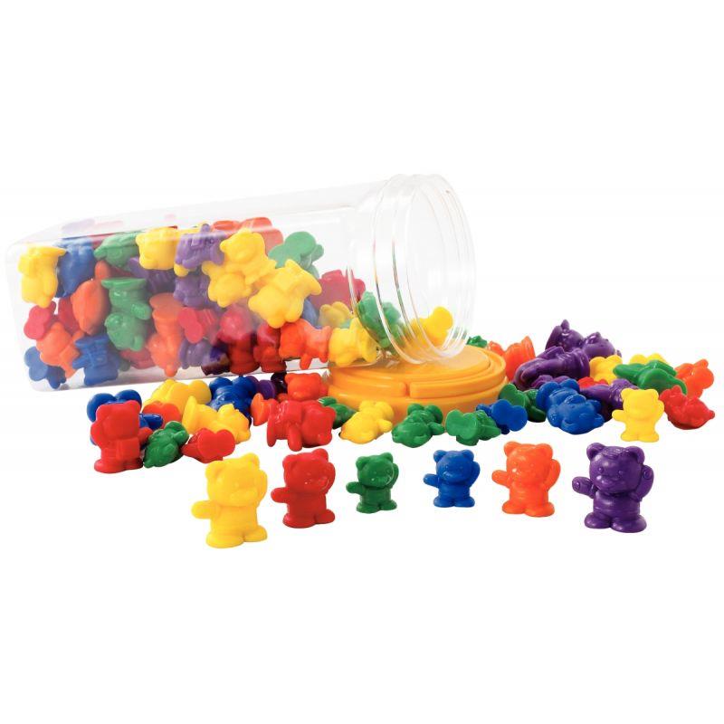 Image de  Baril de 96 oursons tailles et couleurs assorties 