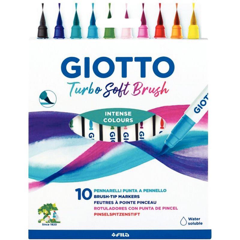 Image de  Etui de 10 feutres Soft Brush assortis 