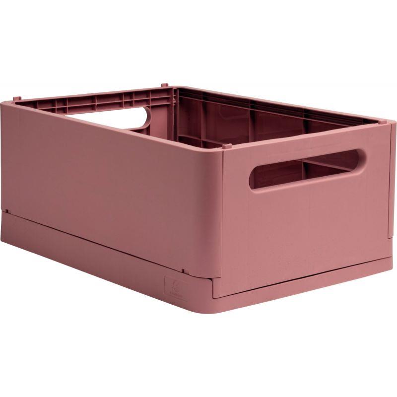 Image de  Bac pliable maxi vieux rose 