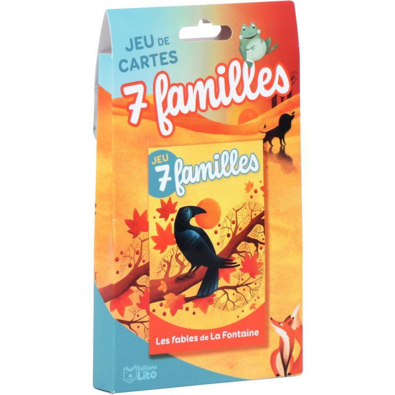 Image de  Jeu de 7 familles Les fables de La Fontaine 