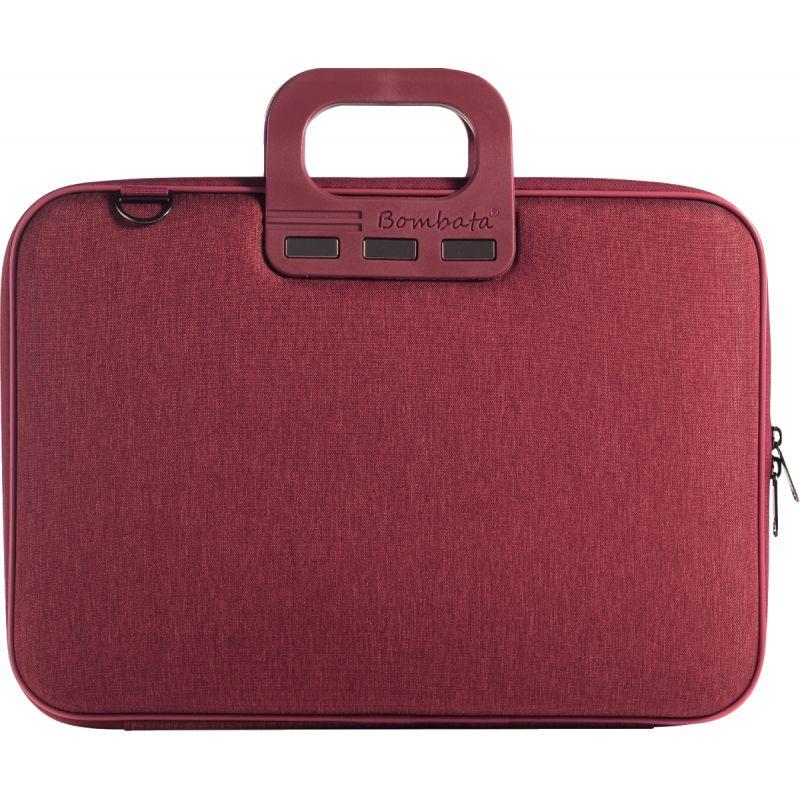 Image de  Sacoche bombata nylon 2.0 15 pouces coloris bourgogne 