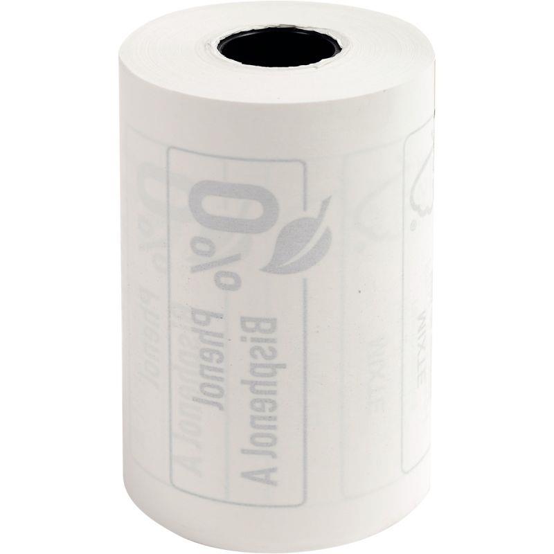 Image de  Paquet de 20 bobines thermiques format 57mm x 40 mm x 18m sans phénol 