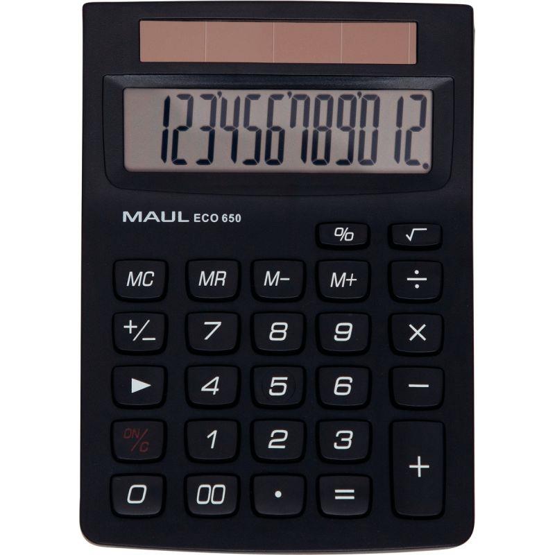 Image de  Machine à calculer  de bureau MAUL 12chiffres green 650 