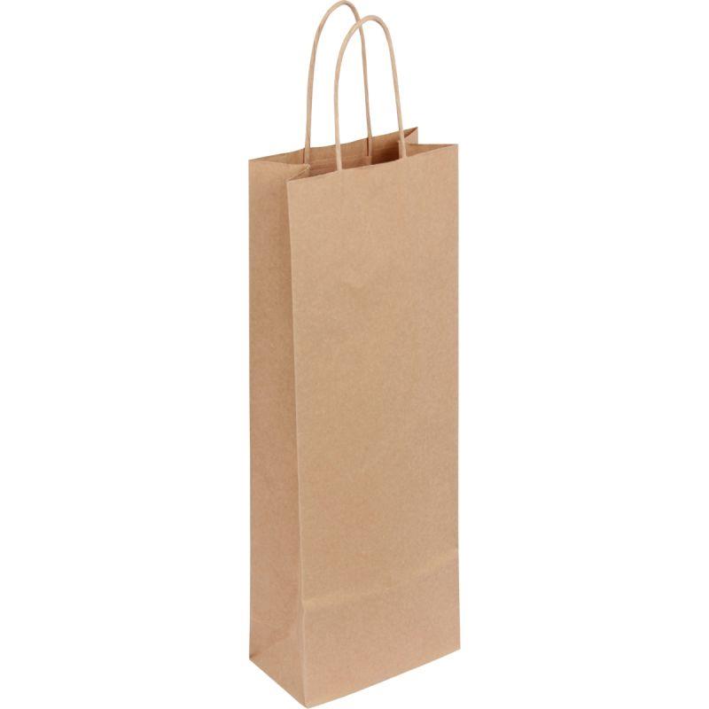 Image de  Lot 50 sac kraft bouteille hauteur 39 cm 