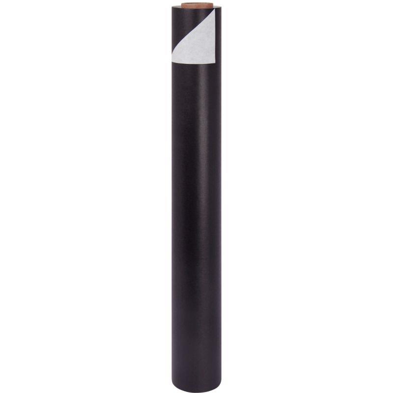 Image de  Rouleau papier cadeau kraft noir et blanc dimension 50m x 0,70m 