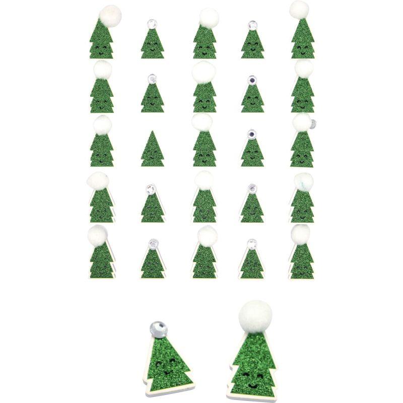 Image de  Lot de 75 stickers avec pompons 