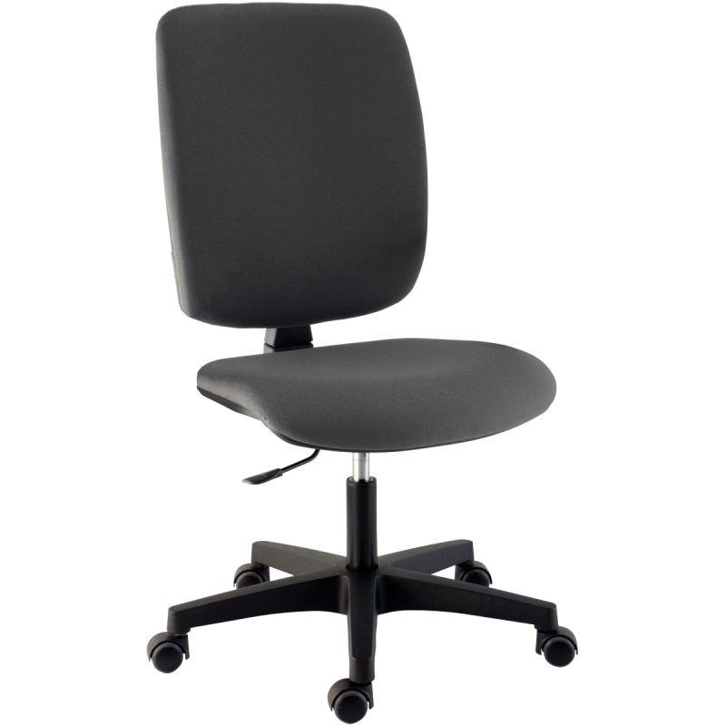 Image de  Siège KEVI contact permanent tissu gris + 1 paire d''accoudoirs 1D 