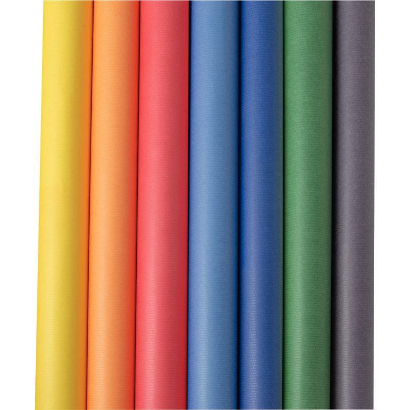 Image de  Rouleau de papier Kraft couleur 3x0,70m 70 g bleu ciel 