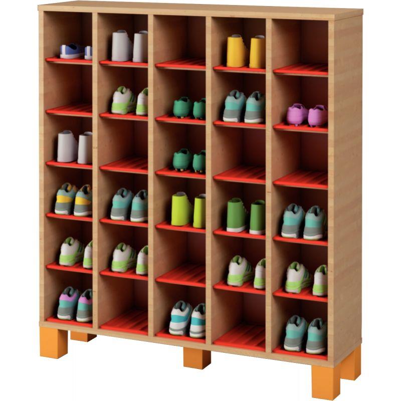 Image de  Meuble range chaussures 30 cases 