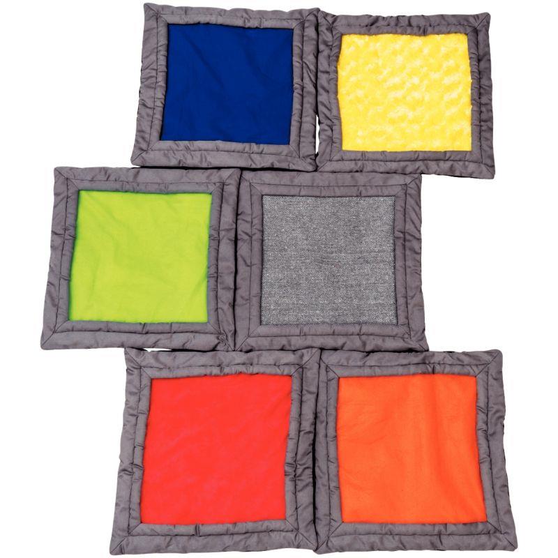 Image de  Lot de 6 tissus tactiles 