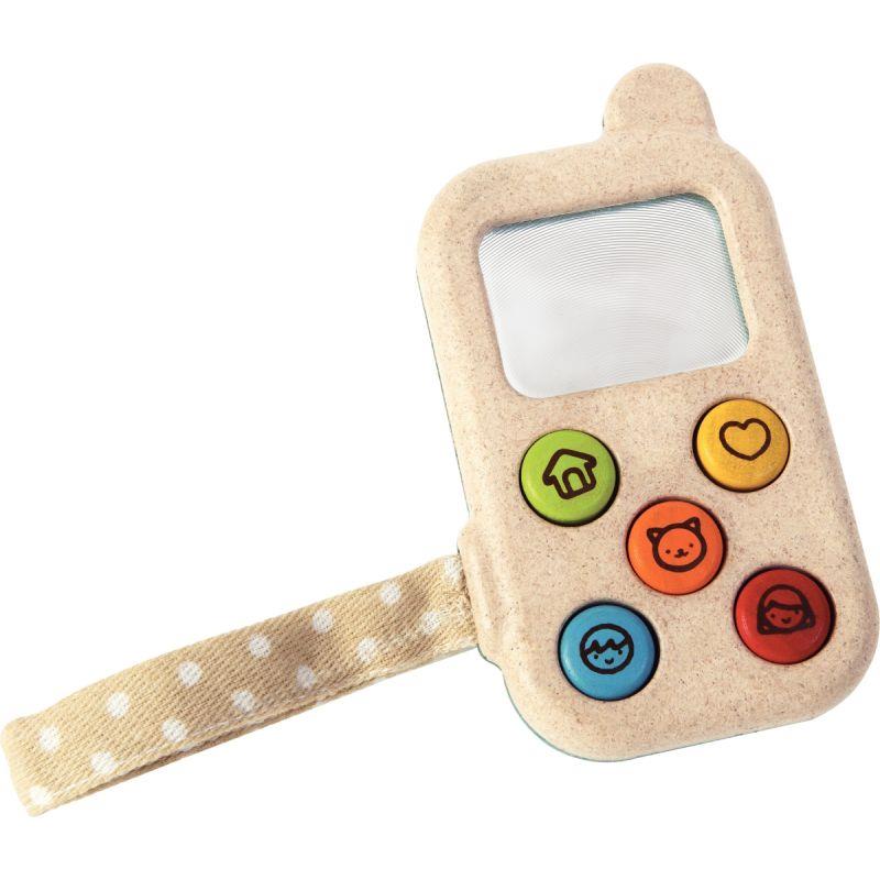 Image de  Mon premier téléphone en bois PLAN TOYS 