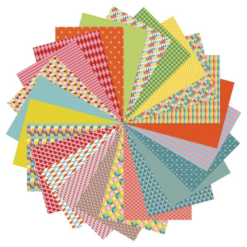 Image de  Paquet de 96 feuilles papier motif géométrique 80g format A4 