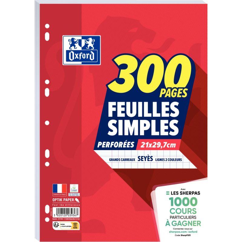 Image de  Étui feuilles mobiles 200P+100P Gratis seyès 