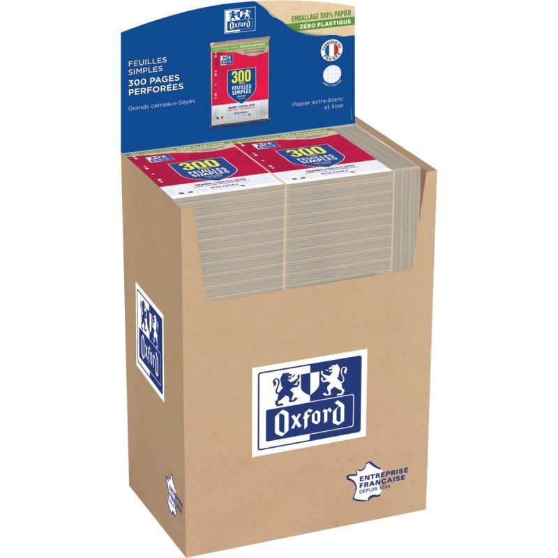 Image de  Présentoir 1/4 box OXFORD + 114 paquets de feuillets mobiles 55261 