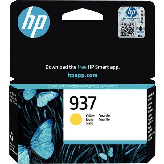 Image de  HP 937 cartouche d''encre jaune authentique (4S6W4NE) 