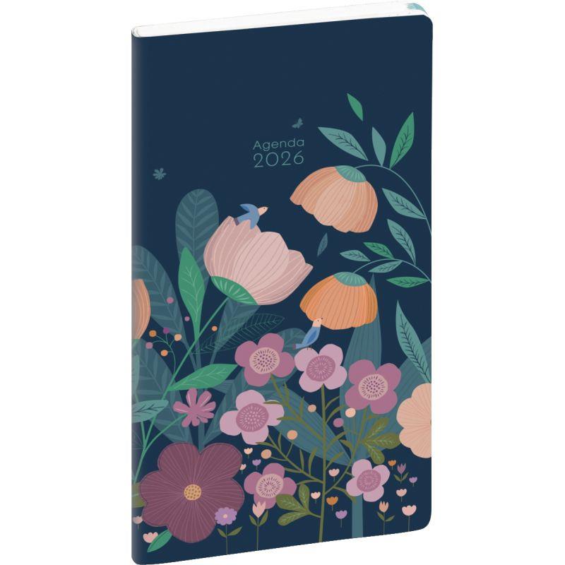 Image de  Agenda semainier Mini labo 9x17.5 Bleu 