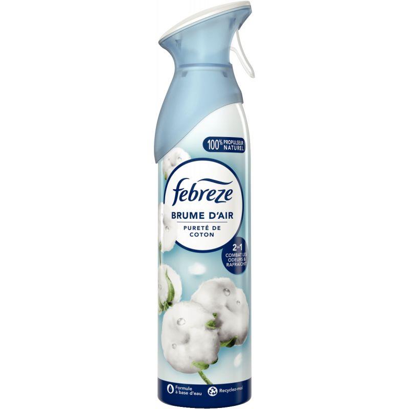 Image de  Aérosol 185ml désodorisant pureté coton 