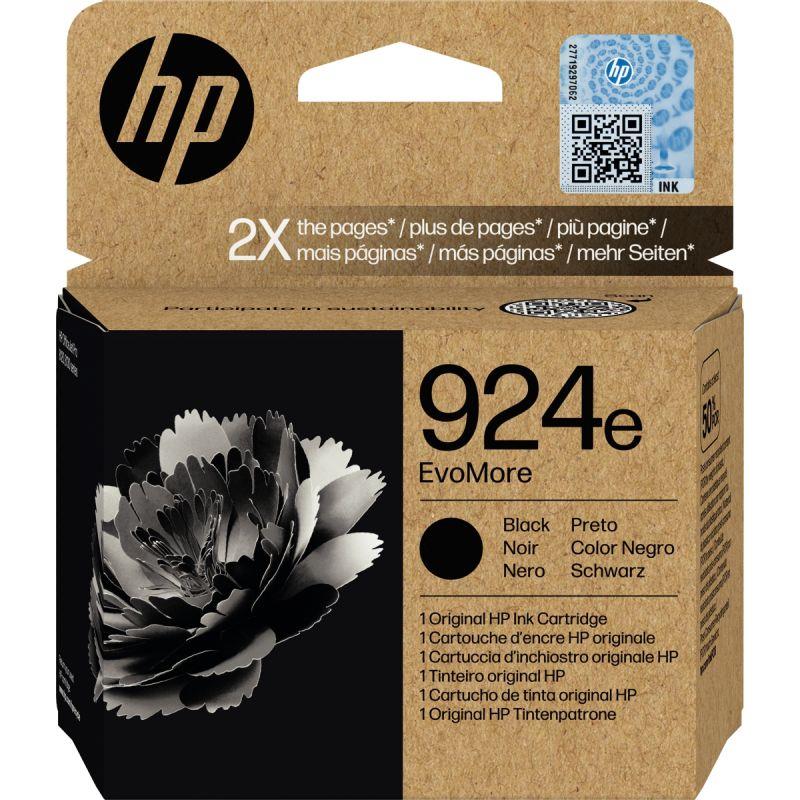 Image de  HP 924e cartouche d''encre noire haute capacité authentique (4K0V0NE) 