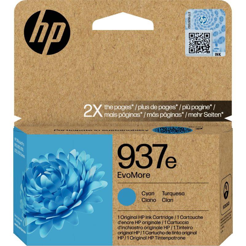 Image de  HP 937e cartouche d''encre cyan haute capacité authentique (4S6W6NE) 
