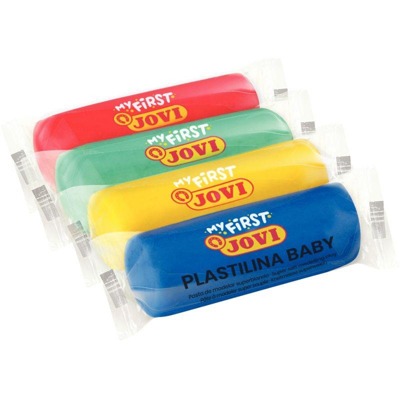 Image de  Boite de 60 pains de 38 grammes de plastilina baby 