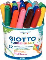 Image de  Pot de 32 feutres Giotto Turbo Giant Ass 