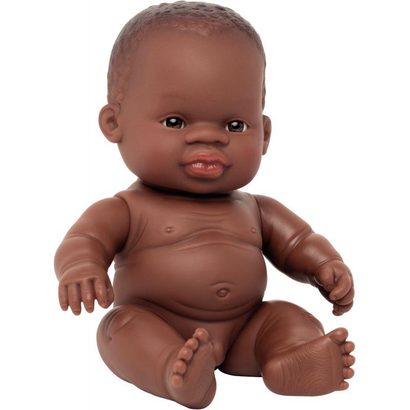 Image de  Poupée garçon africain 21 cm 