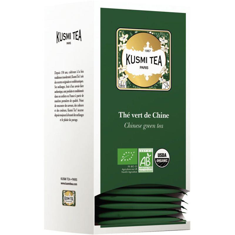 Image de  Boite 25 sachets thé vert de chine Kusmi tea 