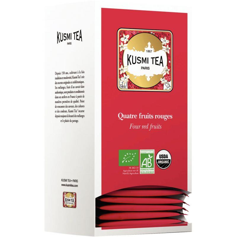 Image de  Boite 25 sachets fruits rouges Kusmi Tea 
