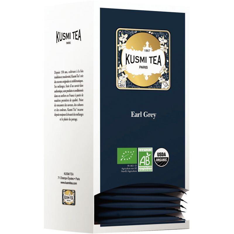 Image de  Boite de 25 sachet de Earl Grey Kusmi Tea 
