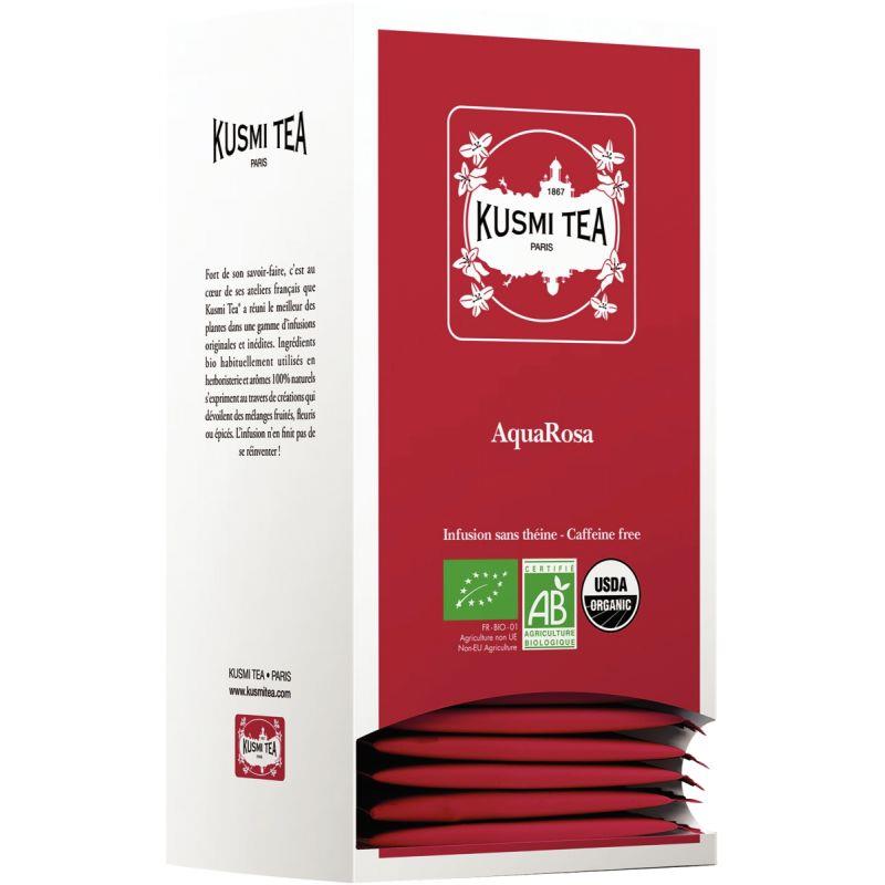 Image de  Boite de 25 sachet de thé Aquarose Kusmi Tea 